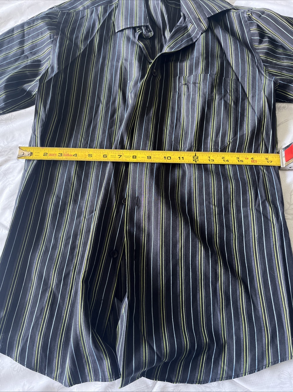 Paul Smith London striped long sleeve button-up shirt